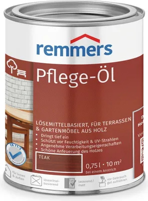 Produktbild von Remmers Pflege-Öl teak 0,75 l, Holzöl