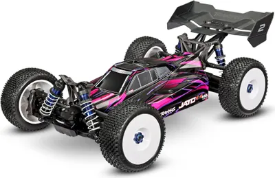 Obrázok produktu pre Traxxas JATO 4x4 VXL 1:8 bezkefový 4S RTR buggy – ružový s HD dielmi a rýchlosťou 100 km/h