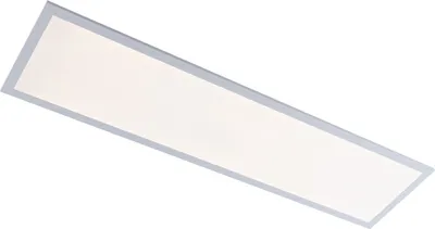 Zdjęcie produktu dla BRILONER PIATTO S Panel LED, inteligentny, pilot, sterowanie głosowe, ściemnialny, biały, 100 x 25 x 6,6 cm