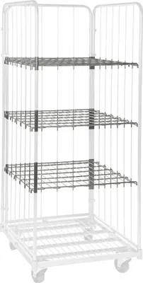Produktbild von Kongamek Gitterboden, verzinkt 720x730x20mm als Zubehör für Gitterwagen