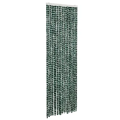 Produktbild von Insektenschutz-Vorhang Grün und Weiß 56x185 cm Chenille