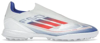 Produktbild von adidas F50 League Laceless Turf Cloud White Solar Red Lucid Blue - EU 46 2/3