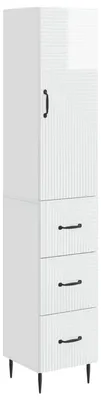 Obrázek produktu pro vidaXL Skříňová sada, 2 kusy, 33 x 34,5 x 90 cm, materiál: dřevotříska