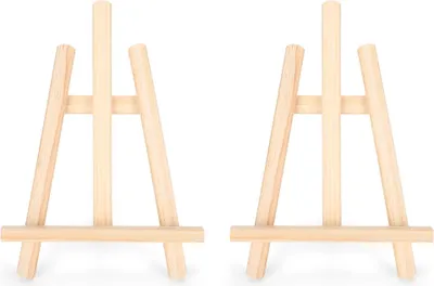 Produktbild von 2 Stücke Mini Holz Staffelei Desktop Skizze Ölgemälde Display Regal Ständer Halter Dekoration