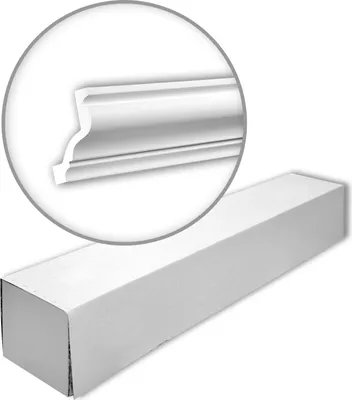 Produktbild von Profhome 150129 Eckleisten 1 Karton SET mit 12 Stuckleisten | 24 m