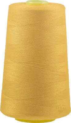 Produktbild von 4572m Overlock-Garn Overlock-Nähgarn  Polyestergarn Farbe 501 bis 540, Farbe:A519 safrangelb