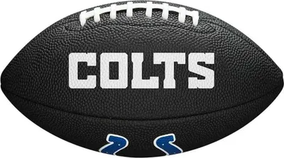 Produktbild von Wilson Nfl Team Soft Touch Indianapolis Colts Mini American-football-ball Schwarz Schwarz One Size