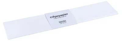 Image de Arts & Crafts Heutink Papier crêpon Floriade, 50 x 250 cm, blanc