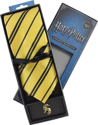 Produktbild von Cinereplicas Harry Potter – Deluxe Hufflepuff-Krawatte – offizielle Lizenz