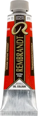 Produktbild von Rembrandt Ölfarbe Tube 40 ml Transparentoxidrot 378