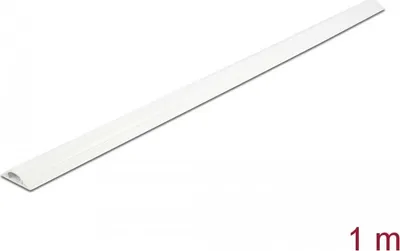 Image de DELOCK DeLOCK Gaine de câble autocollante 30 x 8 mm - longueur 1 m blanc