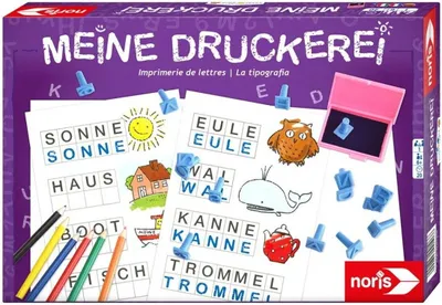 Immagine prodotto di noris 606049106 noris Meine Druckerei Geschicklichkeitsspiel