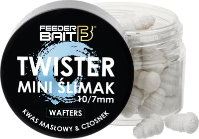 Obrázok produktu pre Feeder Bait Twister Mini Slimák Wafters 10 x 7 mm Česnek/Butyric Acid