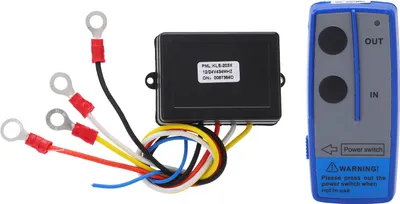 Produktbild von Wireless Winch Fernbedienungskit 434MHz Receiver 12V 24 V Switch Handset Universal für Auto -LKW -ATV SUV