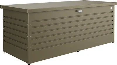 Produktbild von Biohort LeisureTime Box 180, Aufbewahrungsbox, Metallisch, Bronze, Rechteckig, Galvanisiertes Stahl, Einfarbig, Draußen