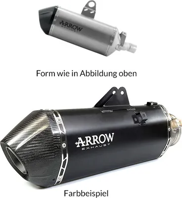 Obrázek produktu pro ARROW sound dark titanium slip-on tlumič a koncovka pro Honda Africa twin 1000 advsport