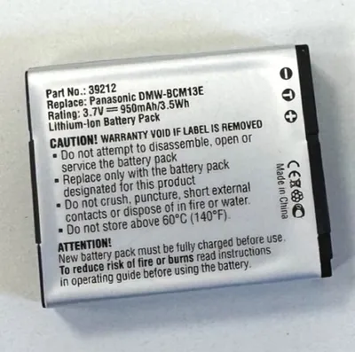 Produktbild von Replace Akku Panasonic DMW-BCM13E passend für Panasonic TZ41, TZ58, TZ71
