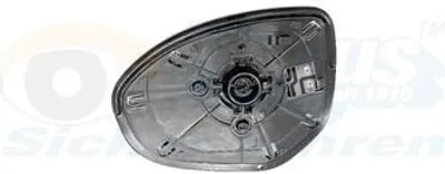 Produktbild von VAN WEZEL Spiegelglas Außenspiegel Rechts für MAZDA 2 Schrägheck (DE, DH3) Konvex Beheizbar 2741838