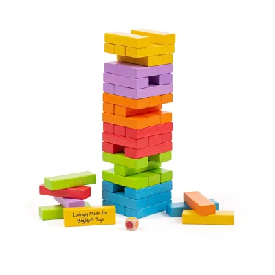 Obrázok produktu pre Bigjigs Toys Farebná Jenga