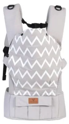 Produktbild von Cangaroo Babytrage Explorer 3 in 1 Bauch- und Rückentrage bis 15 kg ab 4 Monate grau