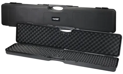 Produktbild von HMF Transportkoffer TPK200, Koffer mit Schaumstoff | 124 x 27 x 11 cm | Schwarz