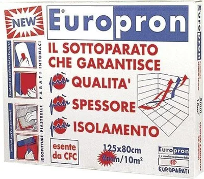 Obrázek produktu pro IZOLAČNÍ DESKA „EUROPRON“ 125 × 80 cm (ohýbaná deska)