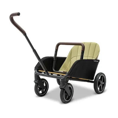 Produktbild von The Jiffle Bollerwagensitz Green – weicher Sitz für The Jiffle Cart, komfortabel & einfach zu befestigen