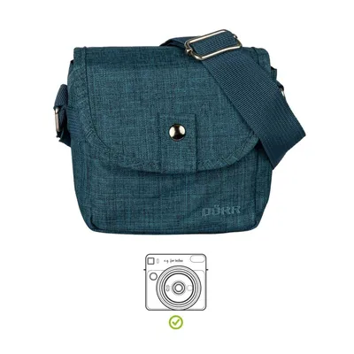 Produktbild von Dörr 440210, Schultertasche, Fujifilm, Instax Mini & Square, Schultergurt, Farbe Petrol