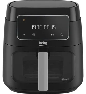 Produktbild von Beko FRL3374B, Heißluftfritteuse, 7,6 l, 35 °C, 200 °C, Einzelbild, Schwarz
