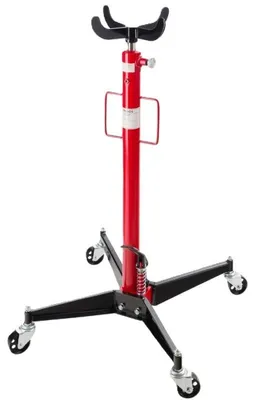 Obrázek produktu pro Vertikální teleskopický zvedák, nosnost až 500 kg, černo/červený