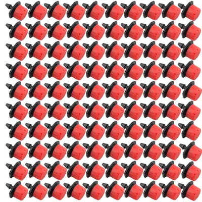 100 Stück Micro-Drip-Emittler, 0-70L/h, verstellbar, Kunststoff