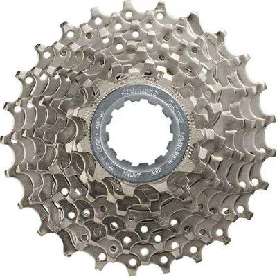Image de Cassette de vélo SHIMANO - CASSETTE HG400 9 11-32 - argent