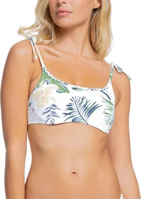 Zdjęcie produktu dla ROXY Bikini Top Bloom UW Bralette jasny biały praslin S
