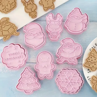 Produktbild von Ausstechformen Weihnachten 4 für kreative Plätzchen KP30948