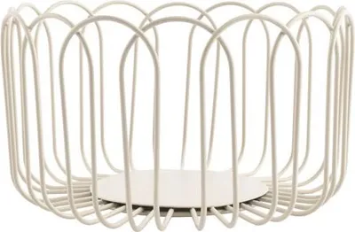 Produktbild von Flores Metallkorb 19x10cm Grau - Ona