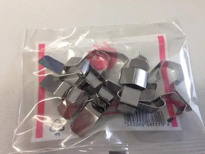 24 Einkochklammern Edelstahl Konservenglas Klemmen Silber Einmachen