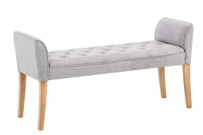 Produktbild von In And OutdoorMatch Sofa Priscilla - kleines Sofa - Loungesofa - Grau - 108 x 42 cm - Sofa