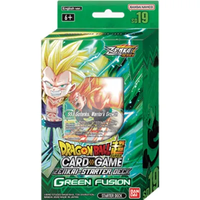 Immagine prodotto di Dragon Ball Super Card Game – Serie Zenkai Green Fusion Starter Deck SD19