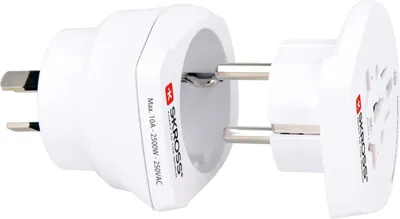 Immagine prodotto di SKROSS Skross 1.500210-E Adattatore spina tipo F Universale Bianco