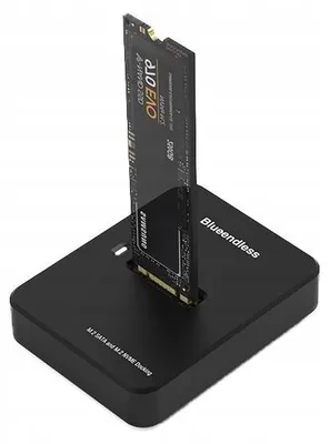 Produktbild von Blueendless M.2 NVMe SATA SSD Gehäuse USB-C 10Gbps