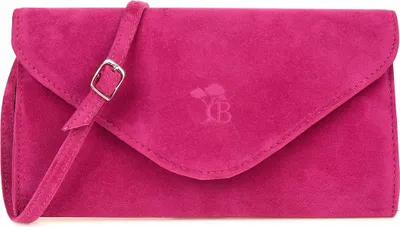 Produktbild von Damen Clutch Tasche elegant klein Beltimore Wildleder