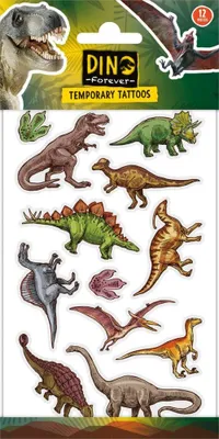 Obrázek produktu pro Tatuaż Dinozaury