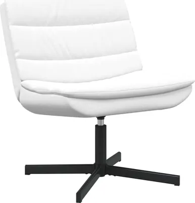 Produktbild von vidaXL Drehstuhl Weiß 63 x 75 x 76 cm PU