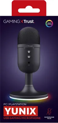 Image de TRUST Microphone de table GXT 234P Yunix noir