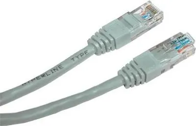 Image de Neutralle Network LAN cable UTP patchcord RJ45 male - RJ45 male 15 m non blindé gris