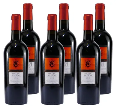 Produktbild von Conte di Campiano Isola dei Nuraghi Rosso (6 x 0,75L)