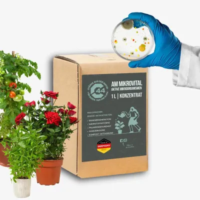 Produktbild von C44 AM Mikrovital | Biologischer Bodenaktivator - 1L