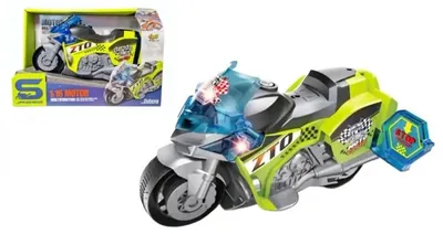 Zdjęcie produktu dla Pojazd motocykl ze światłem i dźwiękiem - SWEDE