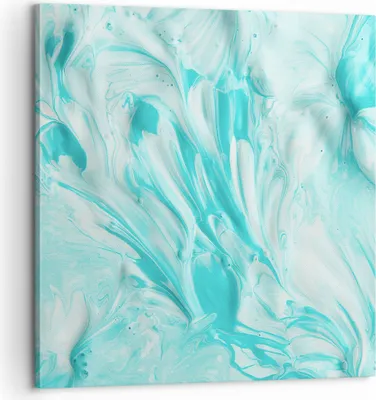 Produktbild von Bild auf Leinwand - Leinwandbild - Blume Abstraktion - 60x60cm - Wand Bild - Wanddeko - Wandbilder - Leinwanddruck - Bilder - Kunstdruck - Wanddekoration - Leinwand bilder - Wandkunst - AC60x60-3827