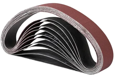 Produktbild von Schleifbänder 30x533 mm 10 Stück Mix Körnung 60-240 für Bandschleifer